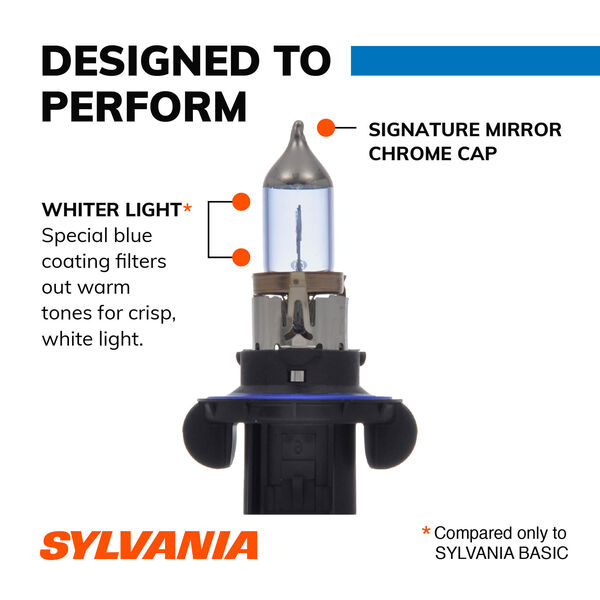 SYLVANIA H13 SilverStar zXe Halogen Headlight Bulb, 2 Pack, , hi-res